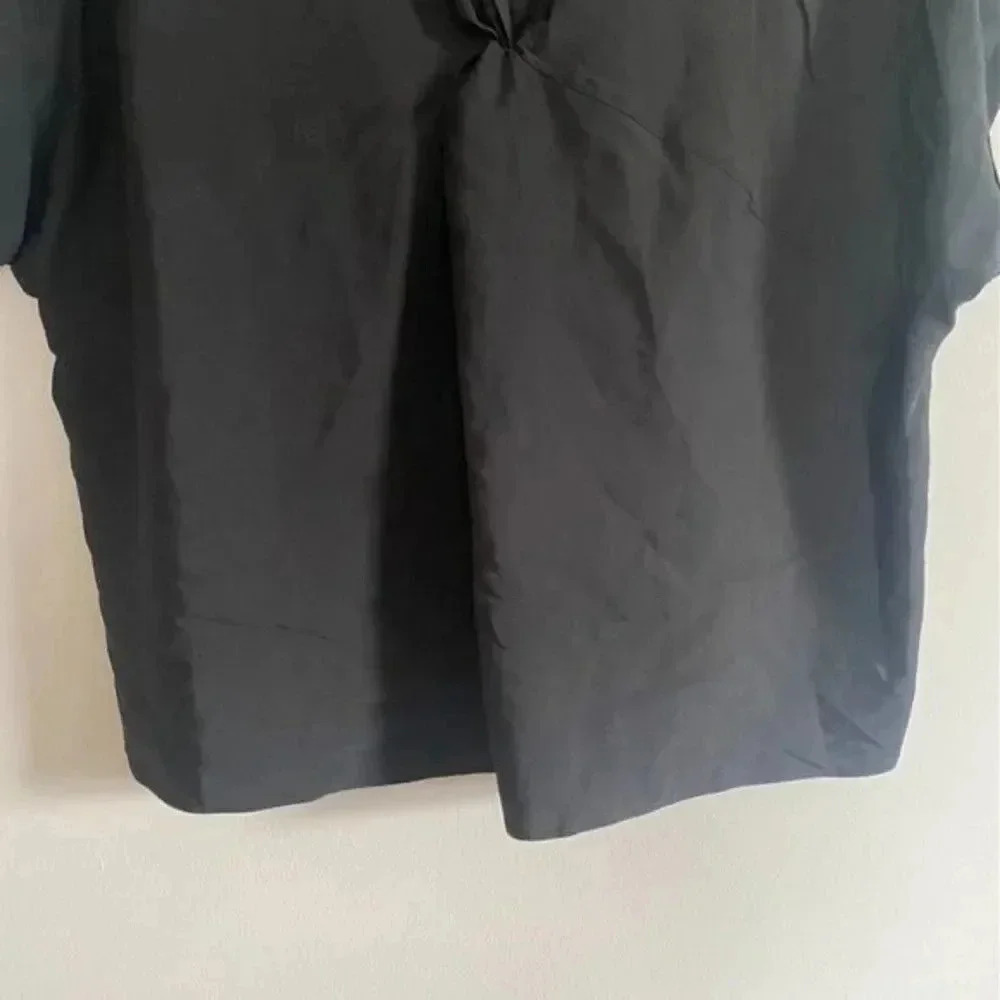 Club Monaco Black Twist Top - Picture 8 of 11